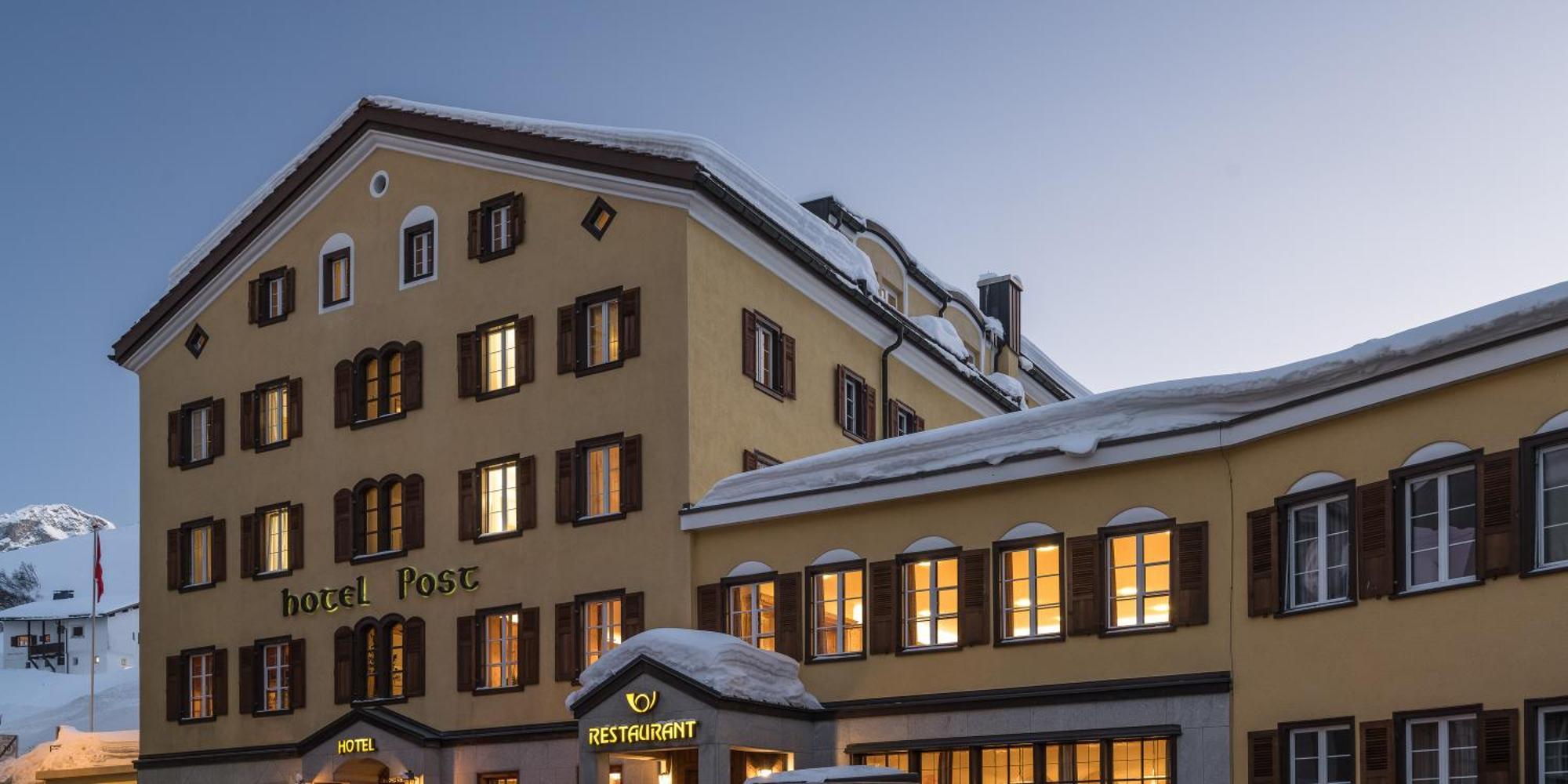 Hotel Post Bivio Bagian luar foto